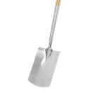 Sealey GTWH015 Digging Spade with Ash Y Handle & Stainless Steel Blade
