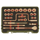 Sealey NS039 Non-Sparking Socket Set 1/2"Sq Drive 31pc
