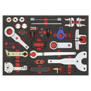 Sealey VS5100MK Diesel/Petrol Master Timing Tool Kit for VAG 59pc - Belt/Chain Drive