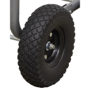 Sealey HRKIT30 Heavy-Duty Hose Reel Cart with 30m Heavy-Duty Ø19mm Hot & Cold Rubber Water Hose