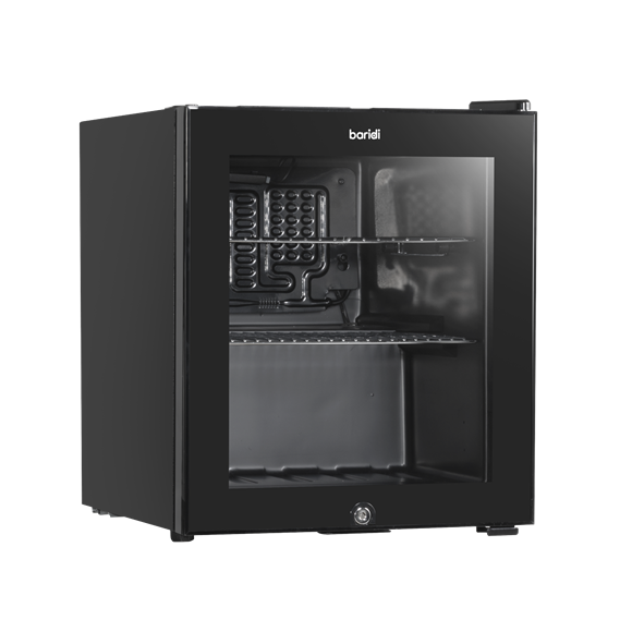 Sealey Baridi DH12 Mini Tabletop Cans Bottles Beer & Drinks Fridge 50L Capacity - Black
