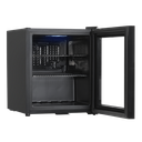 Sealey Baridi DH12 Mini Tabletop Cans Bottles Beer & Drinks Fridge 50L Capacity - Black