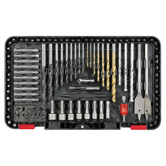 Sealey AK47104 Drill & Bit Accessory Set 104pc