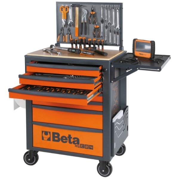 BETA Tools RSC24/7 Mobile roller cab with 7 drawers