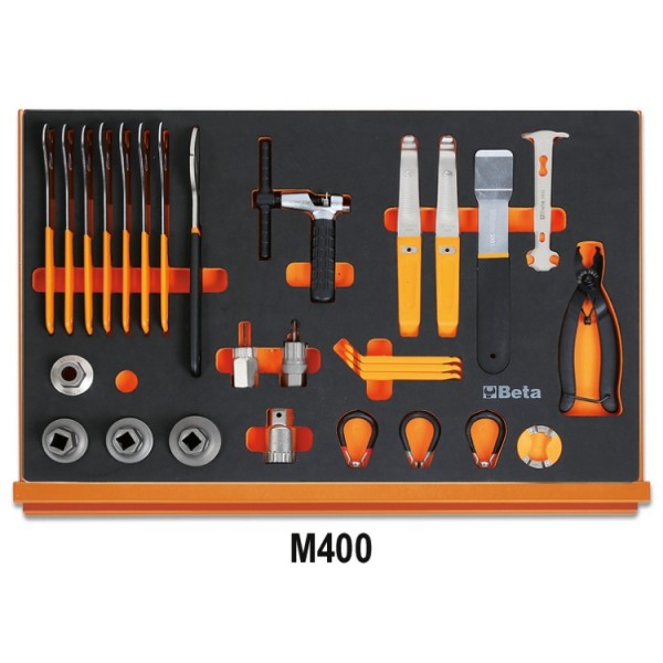 BETA Tools 5980U/BIKE-M Assortment of 106 bicycle tools
