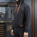 BETA Tools 7665G Hoodie Hoody Jumper full zip waist + chest pockets XS - XXXL