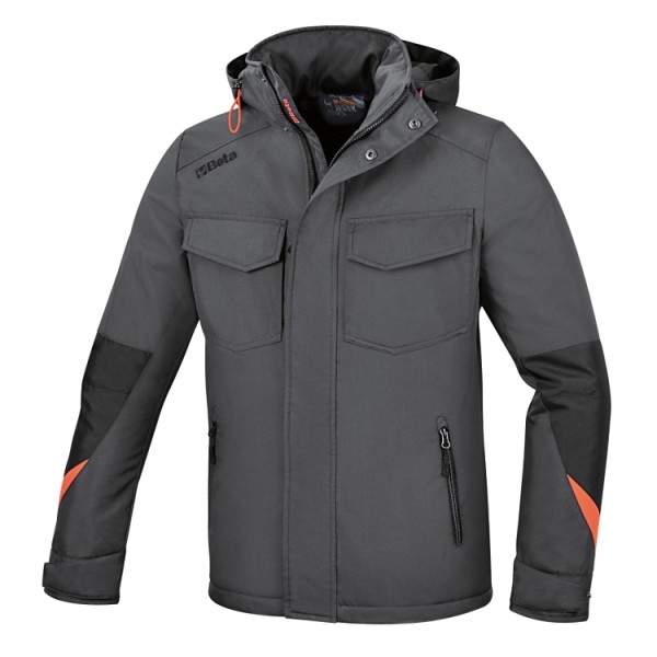 BETA 7670G Anorak jacket Oxford polyester 300D waterproof PU-coated S-XXXL Grey