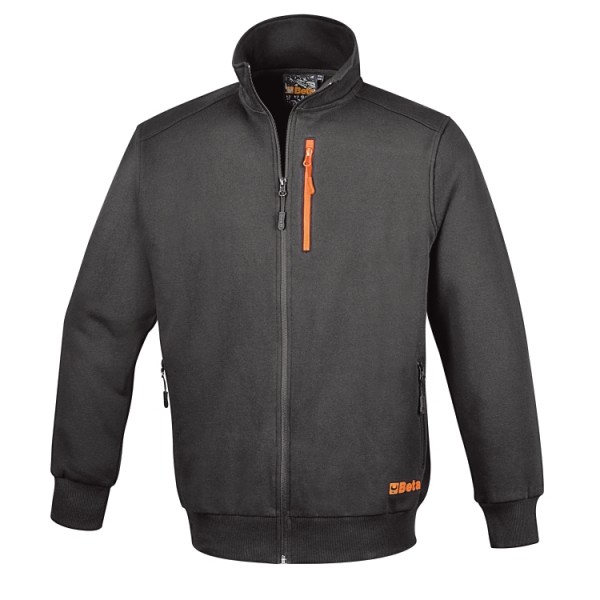 BETA Tools 7664G Sweatshirt long-zipped XS-XXXL Grey