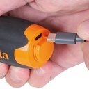 BETA Tools 1210E/GE Evox-E electric screwdriver 250rpm >12 Nm, 1/4" magnetic bit holder, USB-C, 6x LED
