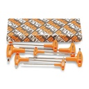 Beta Tools 96T/S5P-5 Set x5 T-Handle Offset Hexagon Allen Hex Wrench Keys 2.5mm - 6mm