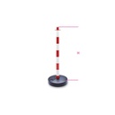 BETA Tools 7104 90 Plastic Posts with fillable bases (for Plastic Barrier Chain) 90cm Height