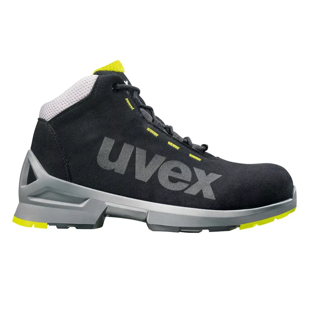 uvex 1 S2 SRC Safety Boots Metal-Free ESD Cert Microsuede UK 3-16