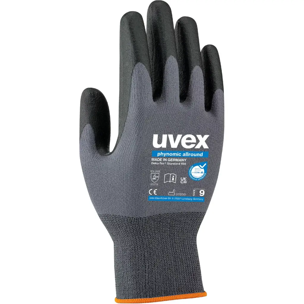 Uvex 60049 Phynomic Allround Safety Gloves Precision Assembly Handling Gloves