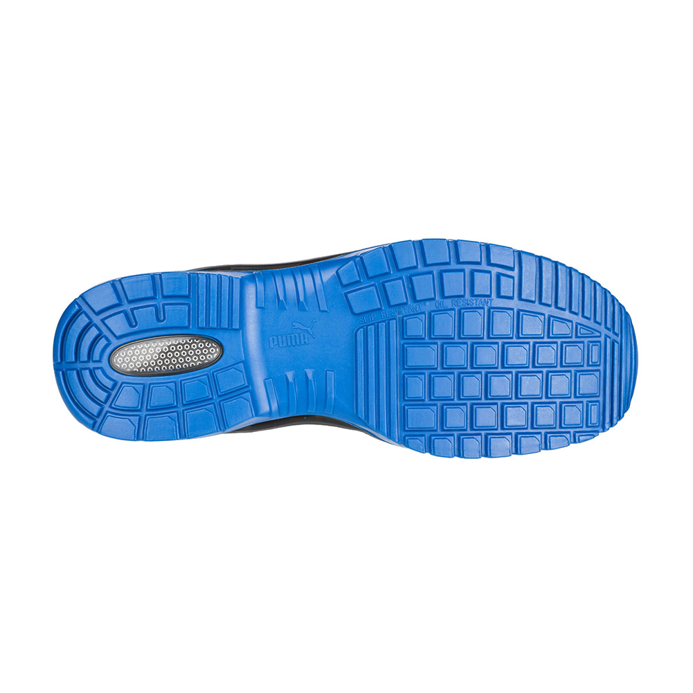 PUMA KRYPTON MID SAFETY safety shoes boots S3 ESD Black & Blue