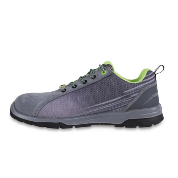 Beta Tools 7316NG Mesh and suede safety shoes, highly breathable, with heel stability support. UK 2.5-13