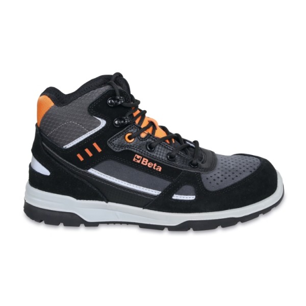 Beta Tools 7318AN Suede & microfibre safety boots, water-repellent, carbon inserts. UK 2.5-13