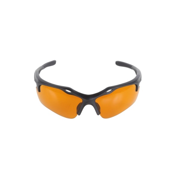 Beta Tools 7076BU Safety glasses PPE Eye Protection with orange polycarbonate lenses