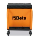 Beta Tools 2258N-O Heavy-duty creeper with tool chest, 3 drawers on castors