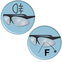 Beta Tools 7076BC Safety glasses with clear polycarbonate lenses