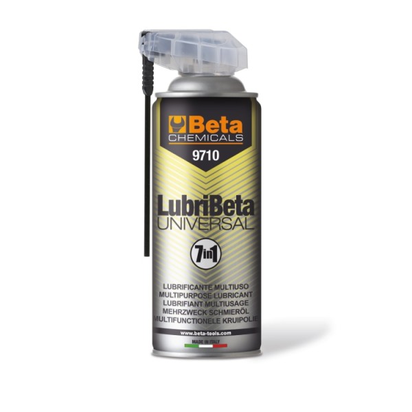 Beta Tools 9710 Spray Aerosol LUBRIBETA universal 7-in-1 multipurpose unlocking lubricant