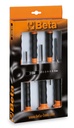 Beta Tools 31BM/D6 Set of 6 pin punches with handles, 2-3-4-5-6-8 mm