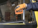 Beta Tools 1766ER Window trim removal tool with handle, allows window trims to be easily removed, with no risk of damage