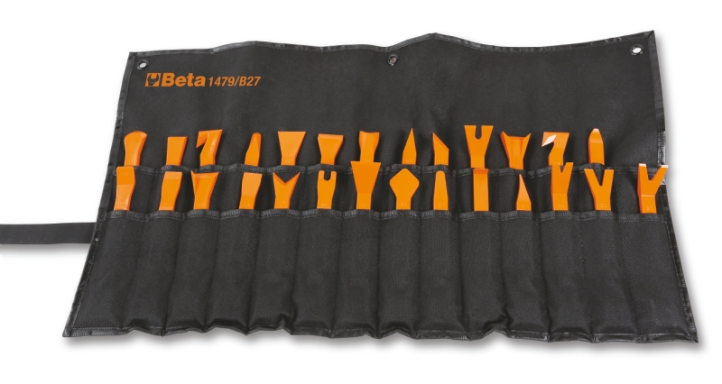 Beta Tools 1479/B27 Kit of 27 nylon tools for removing pins and working on plastics and seals