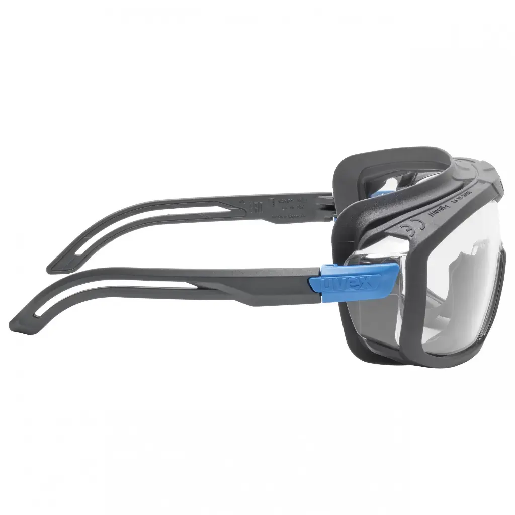 uvex i-guard spectacles, innovative flexible 3-in-1 safety eyewear
