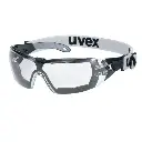 uvex pheos guard spectacles, PPE safety that looks the part, modern safety spectacles with a fashionable design and duo-spherical lens technology, 100 % metal-free