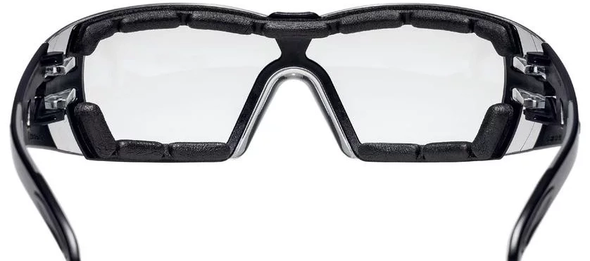 uvex pheos guard spectacles, PPE safety that looks the part, modern safety spectacles with a fashionable design and duo-spherical lens technology, 100 % metal-free