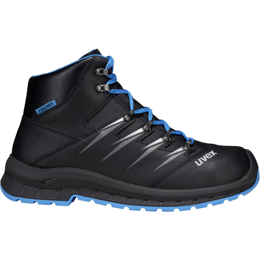 uvex 2 trend boot S3 SRC Safety boots, ESD, Steel toecap and penetration-resistant steel midsole. 3.5-16