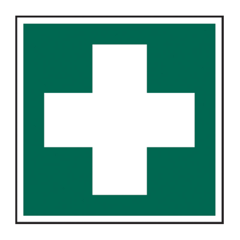 First Aid symbol - SAV (100 x 100mm)