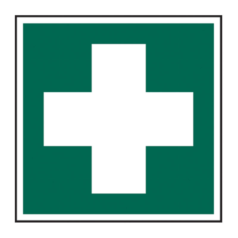 First Aid symbol - SAV (50 x 50mm)