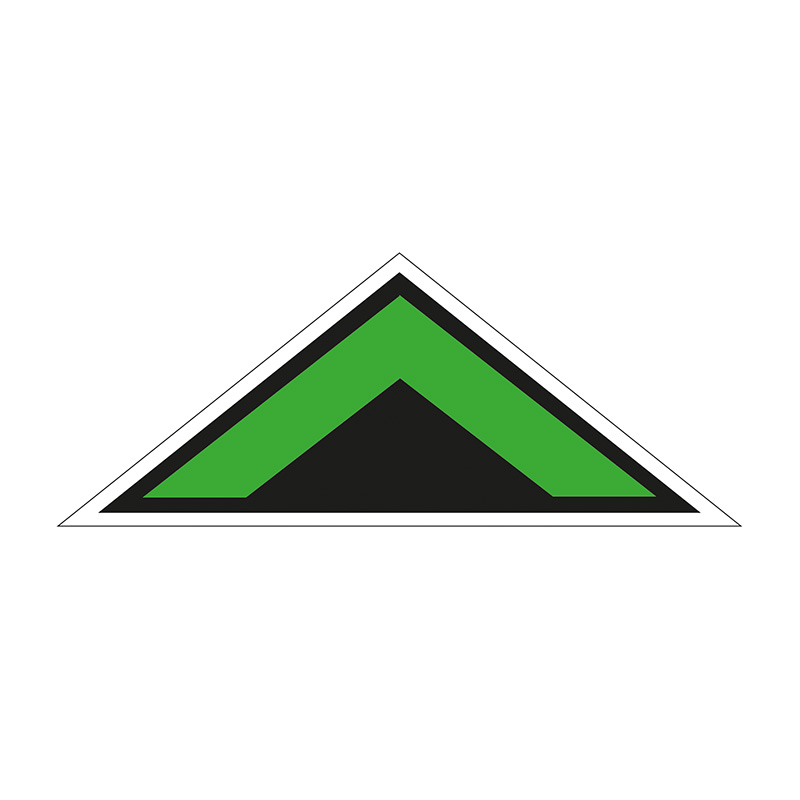 Arrow Chevron Symbol - R9 Floor Graphic (500mm x 200mm)