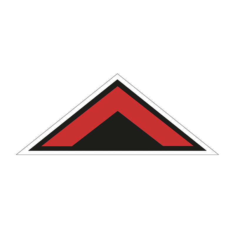 Arrow Chevron Symbol - R9 Floor Graphic (800mm x 320mm)