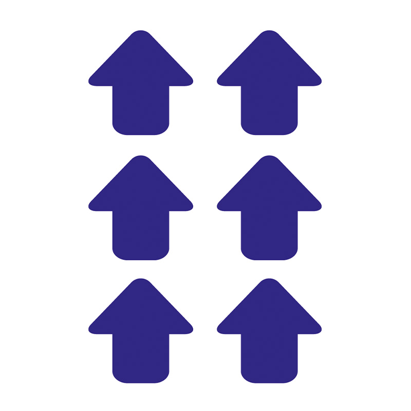 Blue Arrows - R9 Floor Signals (90mm x 90mm) Pack of 100