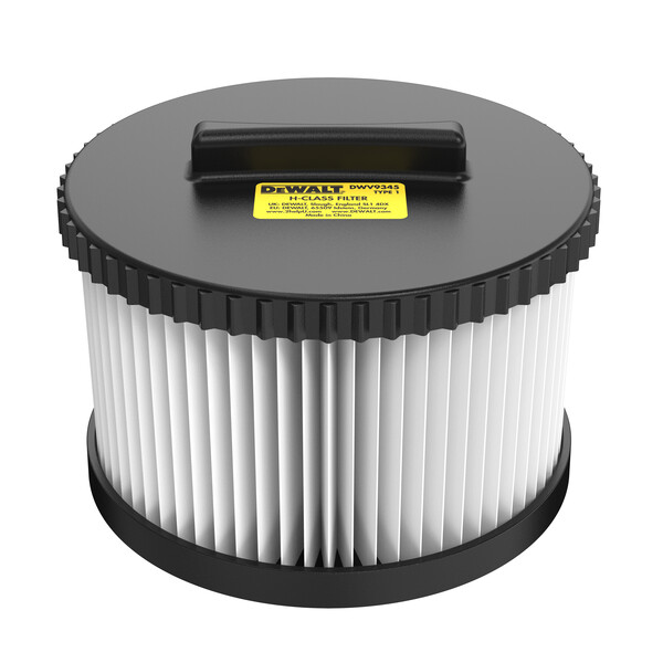 DeWalt Replacement H-Class Filters For Dwv905H (2 Pack)
