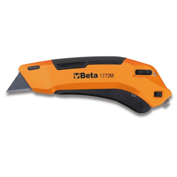 BETA 1772M Safety utility knife with retractable blade, supplied with 3 blades