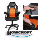 BETA Tools 9563G Executive Office Swivel Chair with Arms