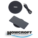 BETA Tools 9549BRW Wireless Charging Base Pad. Convenient, compact & wireless for all mobile devices