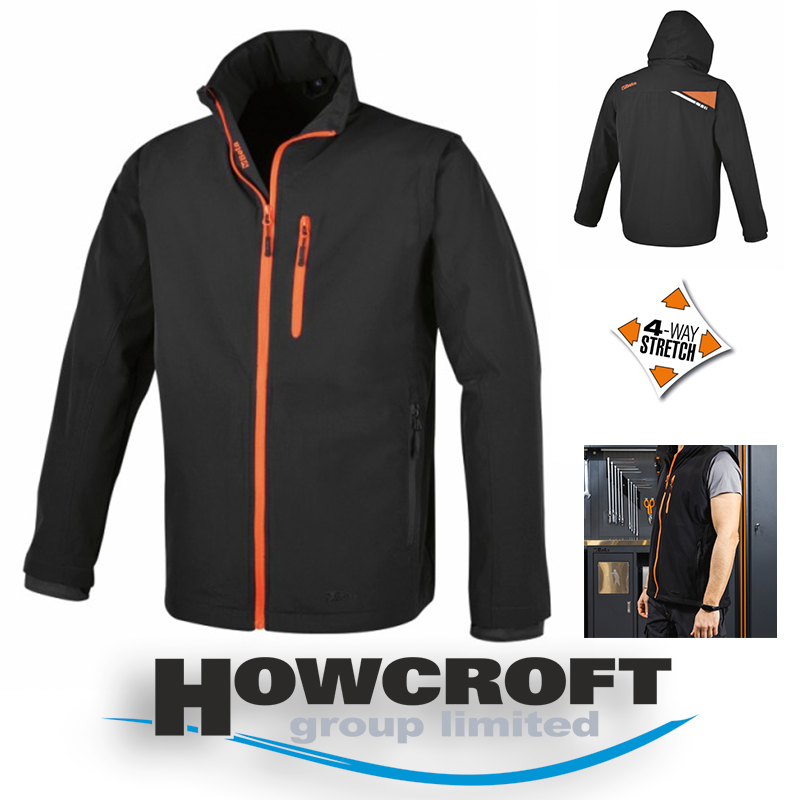 BETA Tools 7669N Stretch work jacket lightweight multi pocket 4-Way Stretch Removeable Sleeves XS-XXXL