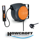 BETA Tools 1842 Automatic cable reel with LED inspection lamp, 100-240Vac