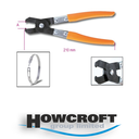 BETA Tools 1473P Clamp Pliers OETIKER® 210mm Jaw Max 53mm low-profile collars
