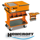 BETA Tools C25 Tank Tool Trolley on Castors / Shelf / Foldaway lid / Drawer