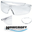 uvex 9145265 pure-fit ultra-lightweight 19g safety glasses Metal-free Clear