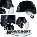 uvex 9770931 pheos E-S-WR 3D PPE suspension harness safety helmet hard hat x6 Colours Available - Black / White / Yellow / Red / Blue / Grey