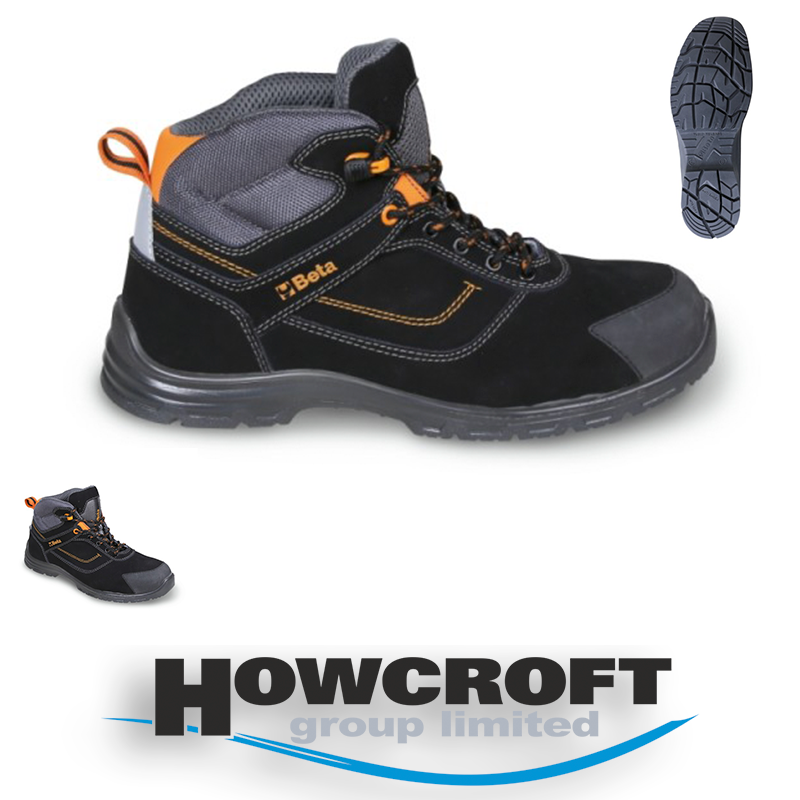 Beta Tools 7218FN Action nubuck ankle shoe, water-repellent, anti-abrasion insert area, quick opening UK 2.5-13