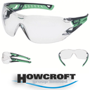 uvex pheos nxt planet PPE safety glasses, clear lens, Uvex protecting planet model – mass-balanced PC lens, arms and packaging partially made from recycled material