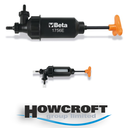 Beta Tools 1756E 200ml Siphon syringe, compatible with petrol, pouring fuel & emptying tanks