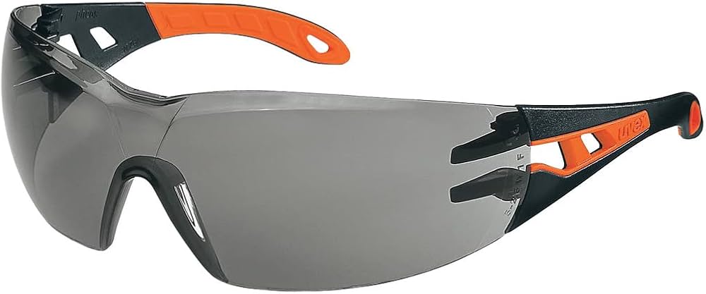 uvex 9192445 pheos CB black/orange grey sunglare supravision excellence PPE Safety Glasses